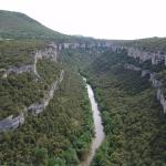 Canó del riu Ebre a Valdelateja (Burgos)