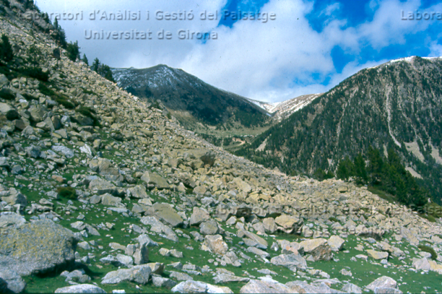 Paisatge d’alta muntanya a Ulldeter